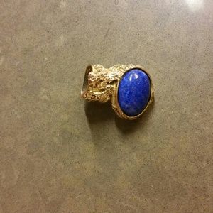 Ysl cobalt arty ring