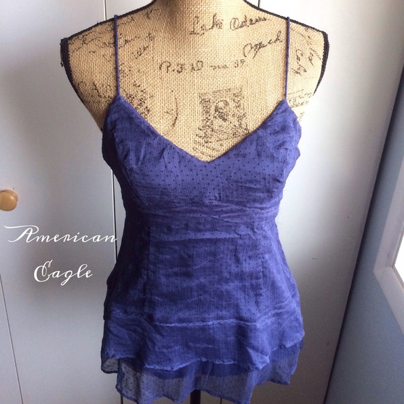American Eagle Outfitters Tops - 🎀AMERICAN EAGLE PURPLE TANK🎀