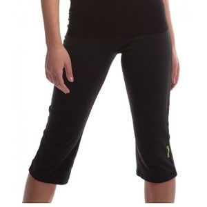 Cariloha Bamboo Fitted Capri-Black
