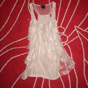 Lace tank