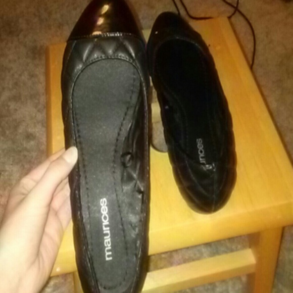 Black flats