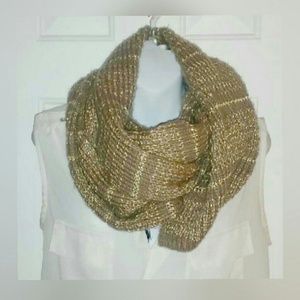 Shimmery gold scarf