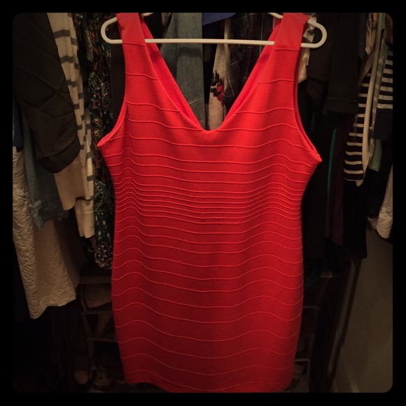 A fitted cocktail dress