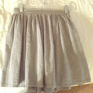 American Apparel Striped Skirt