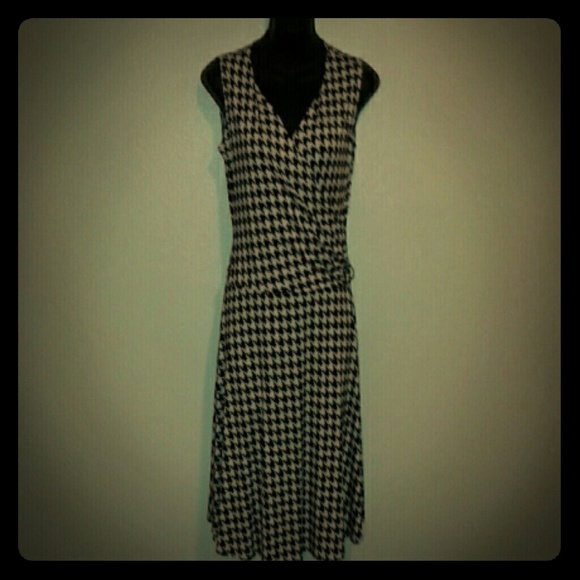 Blk & white dress