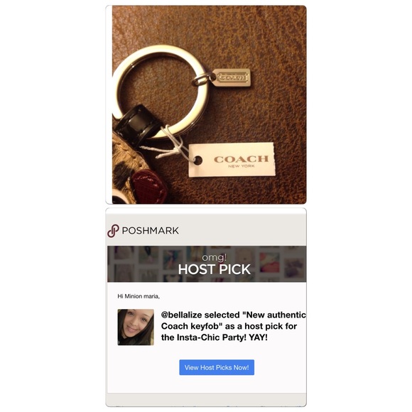 🎉🎉HP 🎉🎉New authentic Coach keyfob - Picture 3 of 4