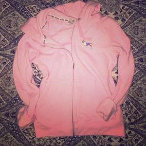 Victoria's Secret Pink Zip-up Hoodie! JUST REDUCED