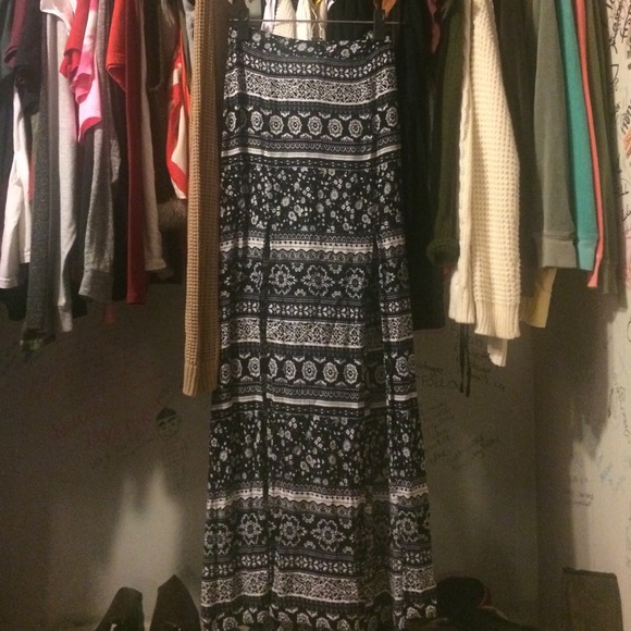 forever 21 maxi skirt