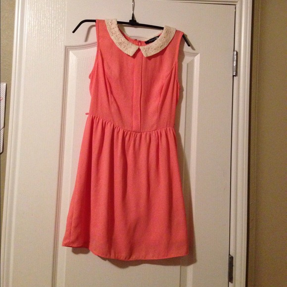 Peach Forever 21 dress
