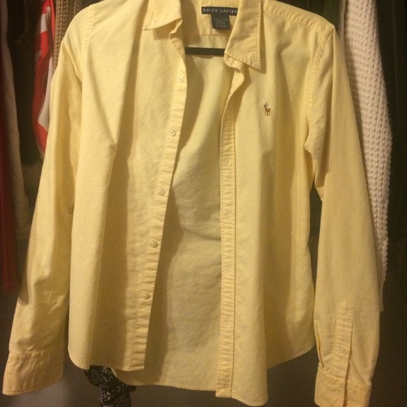 Ralph Lauren yellow polo