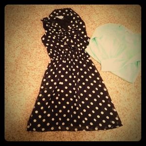 Polka Dot Dress and Maxi Skirt Bundle