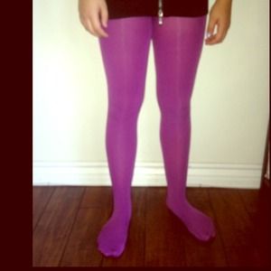 Purple tights