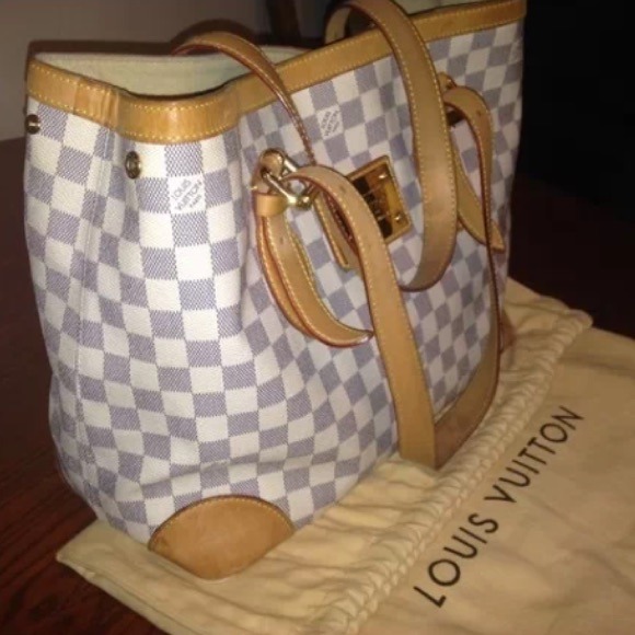 ‼️️SOLD ON eBAY‼️ LV Hampstead MM Damier Azur 👜 - Picture 2 of 4