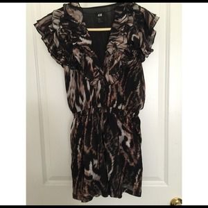 H&M Animal Print Romper