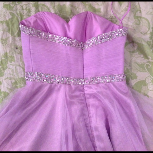 1 JJsHouse Lilac Prom Dresses - Picture 3 of 3
