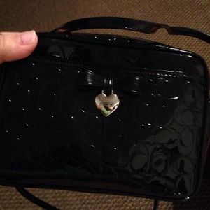 Black coach purse. Only used twice