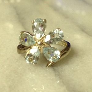 Aquamarine ring