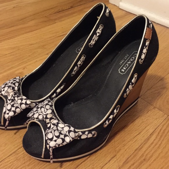 Coach Shoes - Coach wedges