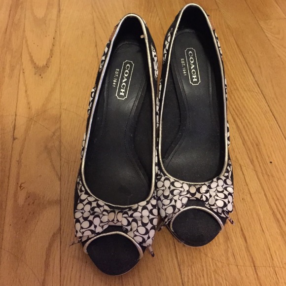 Coach wedges - Picture 2 of 3