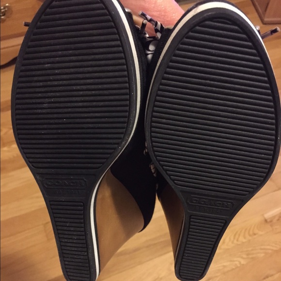 Coach wedges - Picture 3 of 3