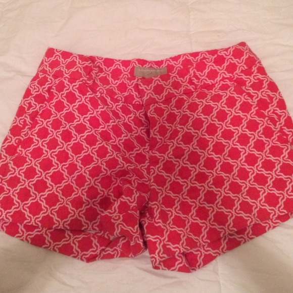 Banana Republic coral printed shorts!
