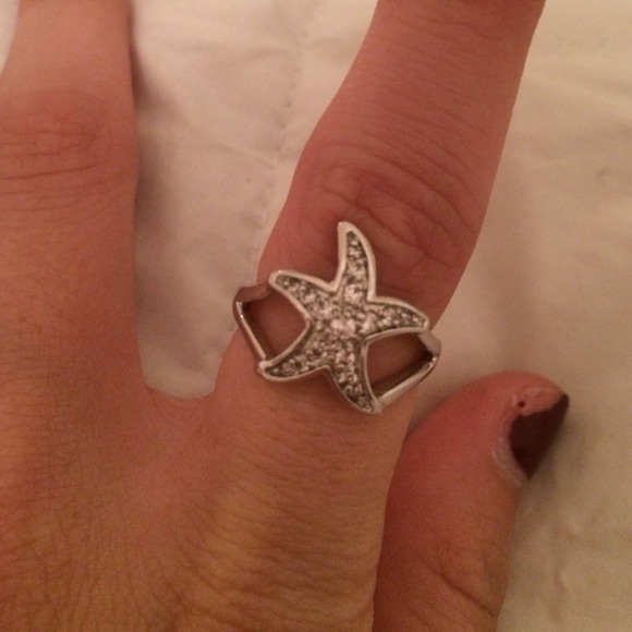 Starfish CZ ring!