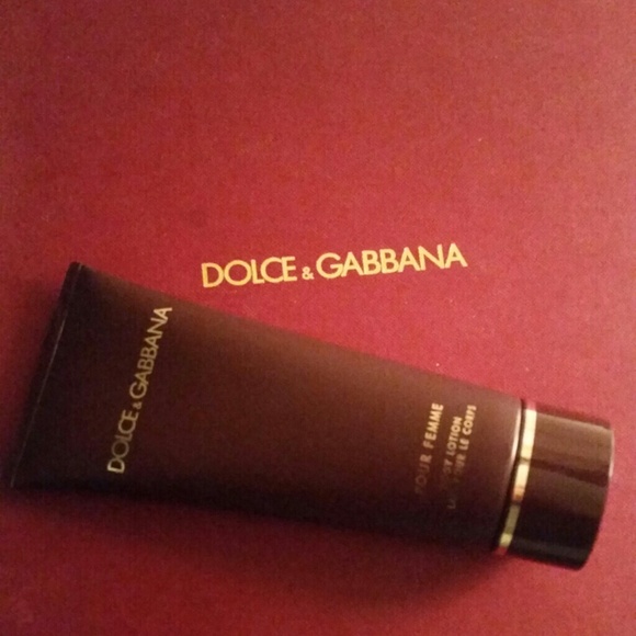 Dolce & Gabbana fragrance body lotion
