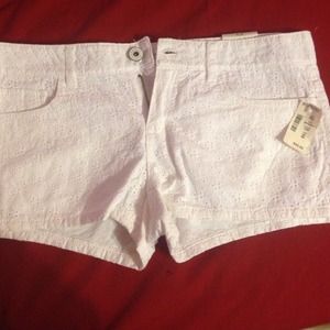 White shorts