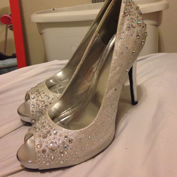Deb Silver Heels