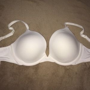 white vs 34D push up bra!