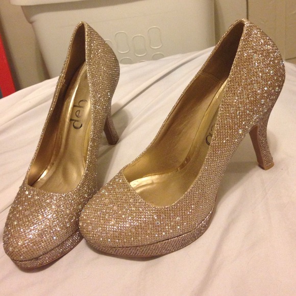 Deb Gold Heels
