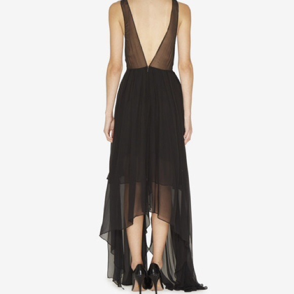 ⛔️SOLD⛔️Theysken's Theory Asymetrical Silk Dress - Picture 2 of 4