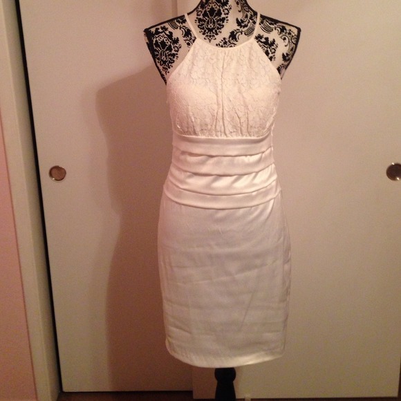 CUTE white classy dress💕