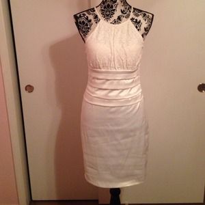 CUTE white classy dress💕