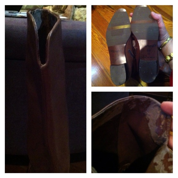 Vintage 70's Knee High Leather Boots🌸 - Picture 4 of 4