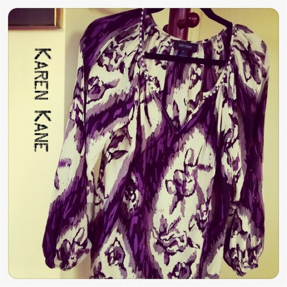 Karen Kane Tops - ✨unforgettable Style HP 2/8✨Karen Kane 100% silk