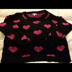 On HOLD Heart Sweater