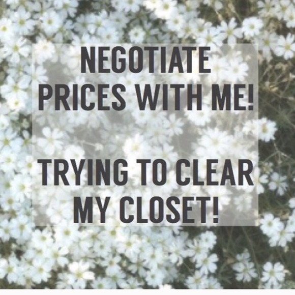 Brandy Melville Other - Always willing to negotiate 🌸