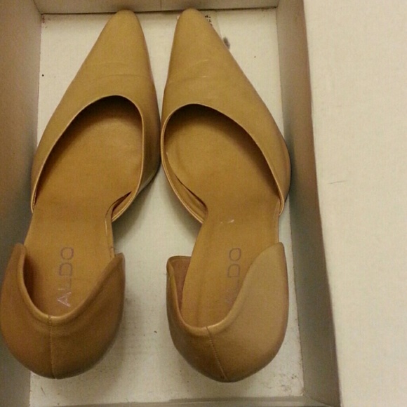 Aldo nude pump stiletto heels shoes size 39