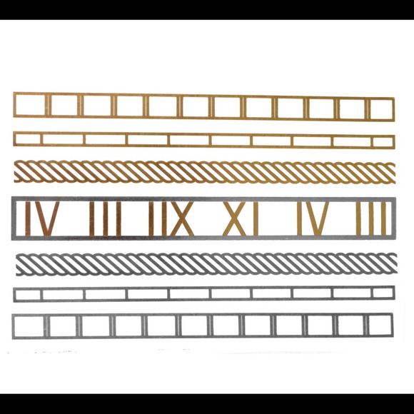 Premium Metallic Tattoos