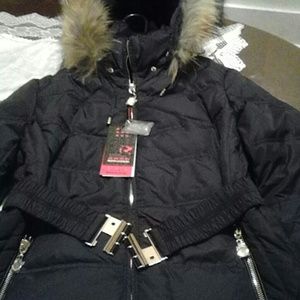 Bouridesi down and fur hood winter jacket