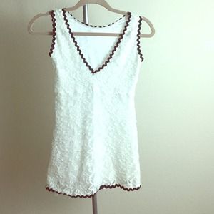 Top/mini dress