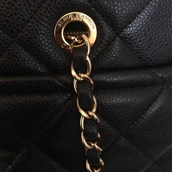 KEEPING FOR NOW - CHANEL Black Leather Quilted Bag - Picture 8 of 8