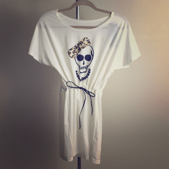 Cute mini skull dress