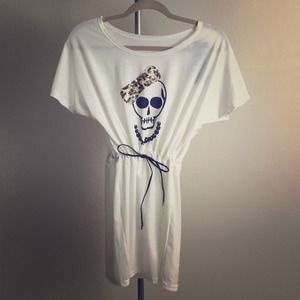 Cute mini skull dress
