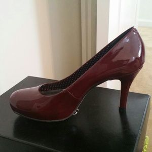 Red Patent Madden Girl pumps