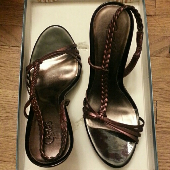 Carlos santana strap heels sandals size  8