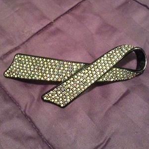 Beautiful rhinestone hair accessory