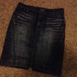 Express Denim skirt