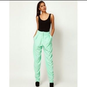 AQ/AQ Mint LOOSE TAILORED TROUSERS US0/UK4